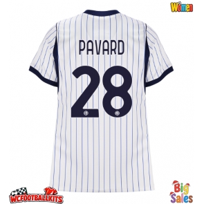 Inter Milan Benjamin Pavard #28 Replica Away Stadium Shirt for Women 2026-27 Short Sleeve